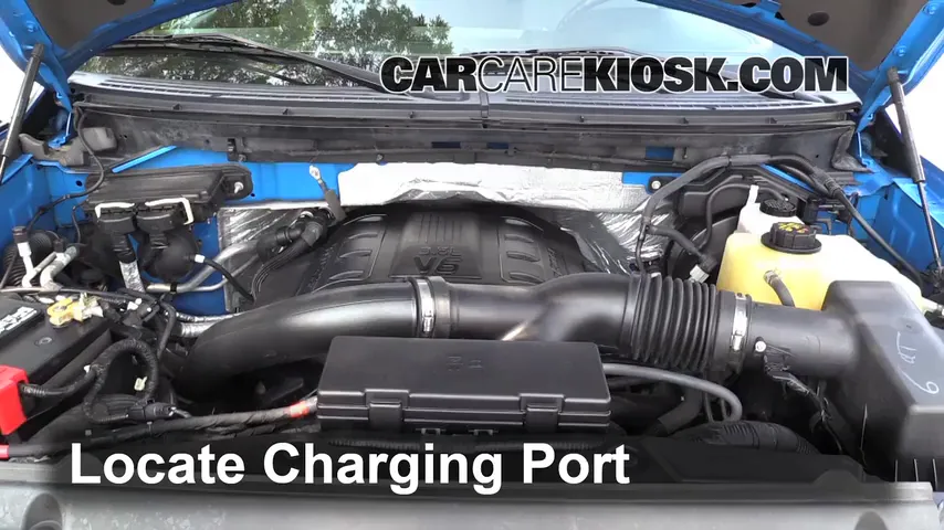 2011 Ford F-150 XLT 3.5L V6 Turbo Crew Cab Pickup Air Conditioner Recharge Freon